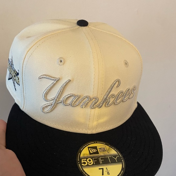 Topperz New York Yankees Derek jeter 14x all star patch 59fifty size 7 1/8 brand